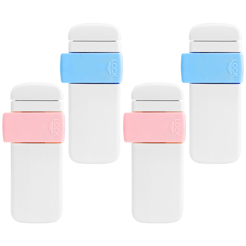 Medicine Cabinet Lock - 4Pcs Multifunctional Safety Locks Baby Security