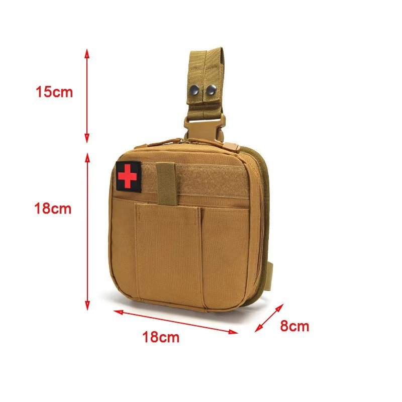 MOLLE Drop Leg Pouch Medical K - First Aid Bag Kit avis et prix