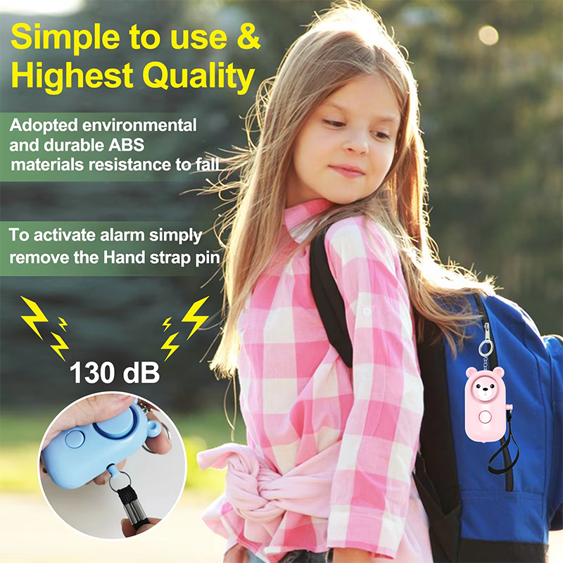 130dB Loud Self Defense Alarm  - Personal Alarm Keychain avis et prix