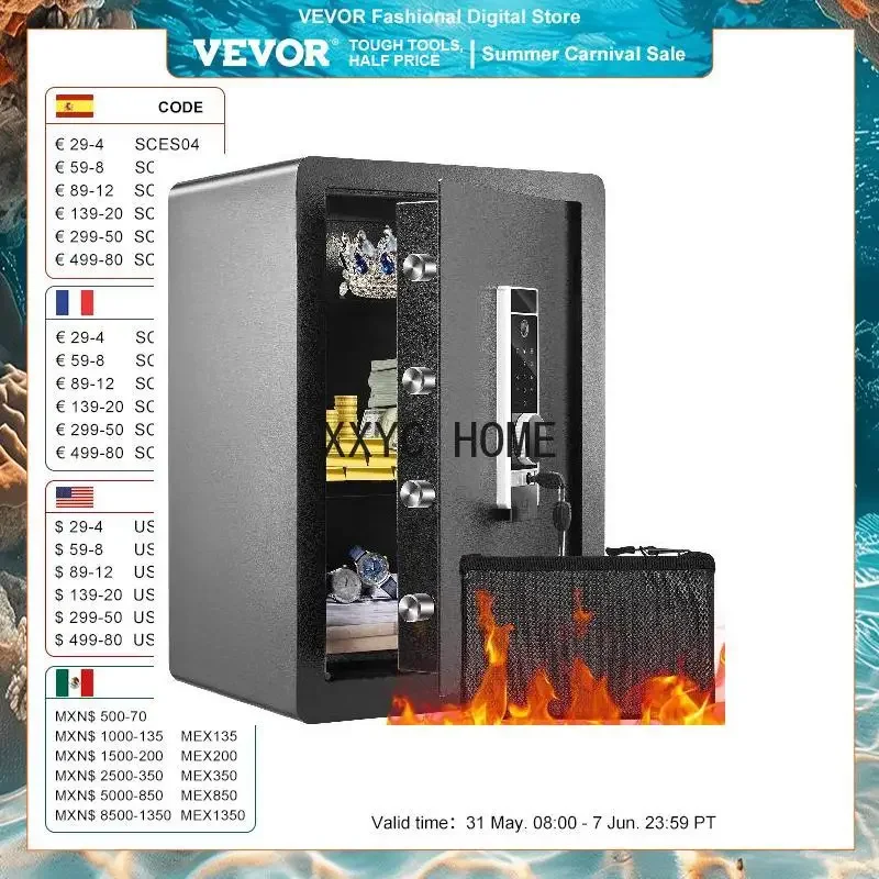 Electric Safe 2.2/1.8 Cubic Fe - Fire Safe Document avis et prix