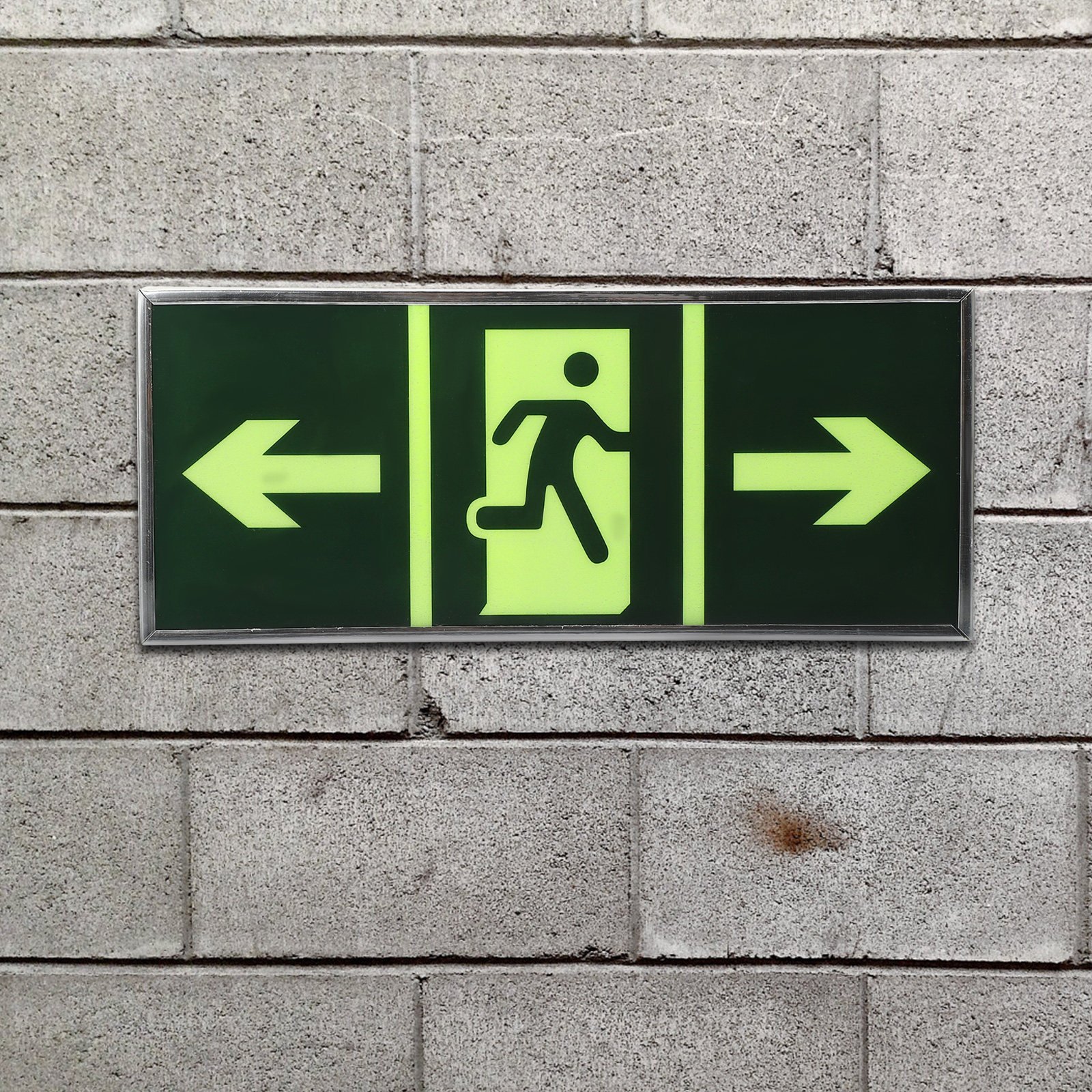 2Pcs Luminous Emergency Exit S - Emergency Exit Sign avis et prix