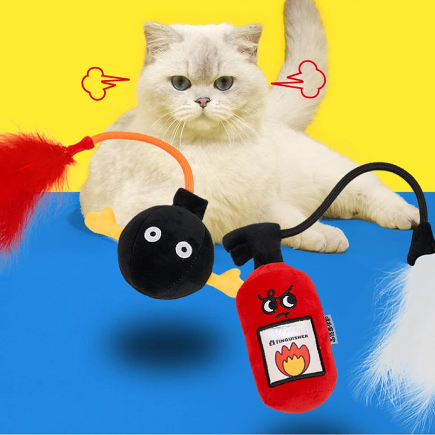 Exciting and Interactive Cat T - Fire Extinguisher Small avis et prix