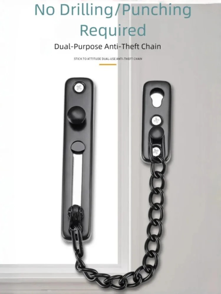 Multi-Color Stainless Steel An - Security Chain Door avis et prix