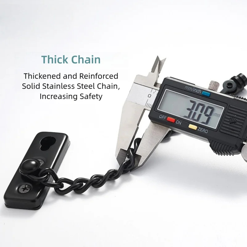 Multi-Color Stainless Steel An - Security Chain Door avis et prix