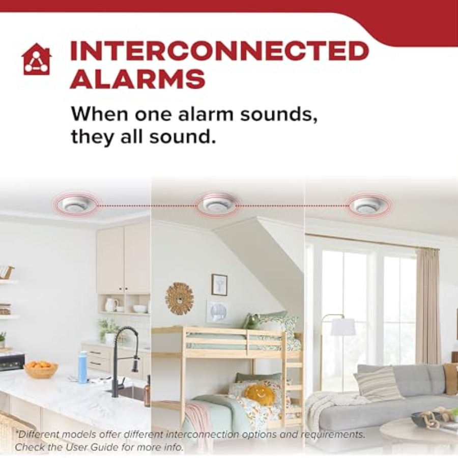 Smoke Detector for home safety - Smoke Detector Interconnected avis et prix