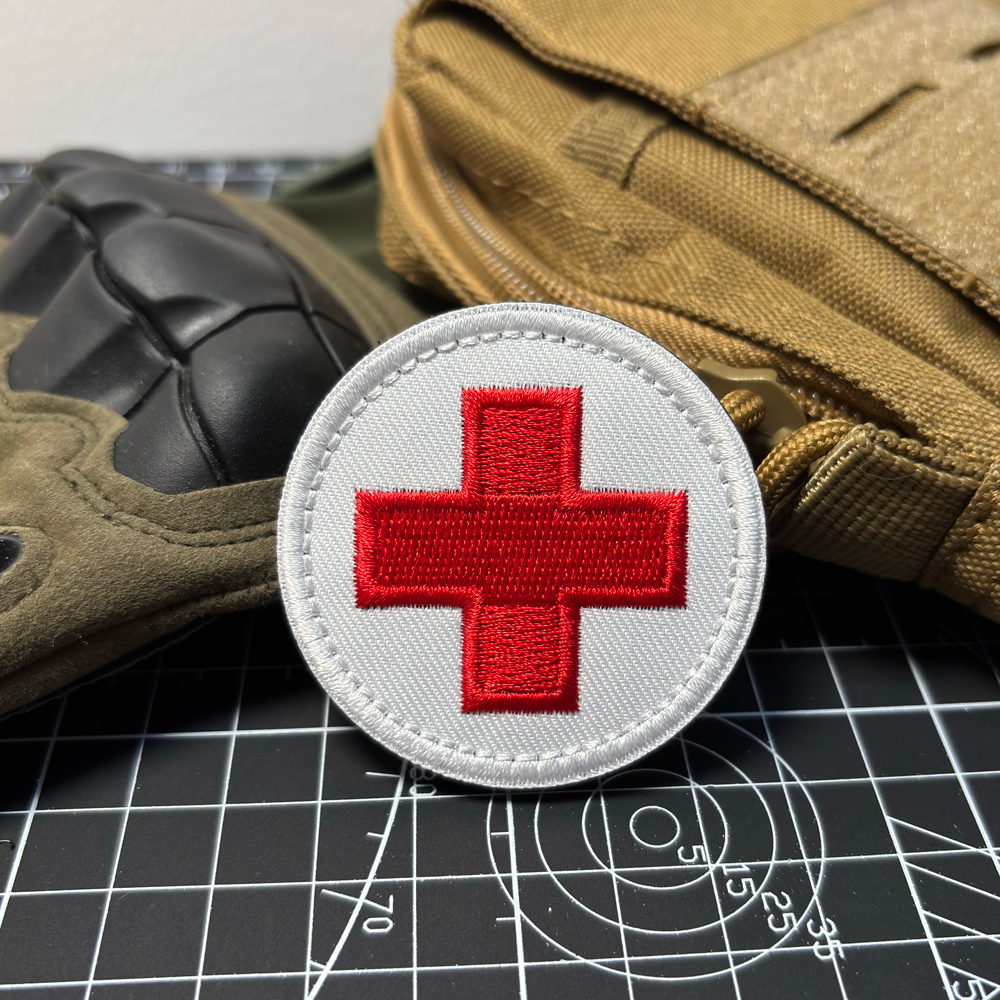 First Aid Red Cross Round Patc - First Aid Bag Kit avis et prix