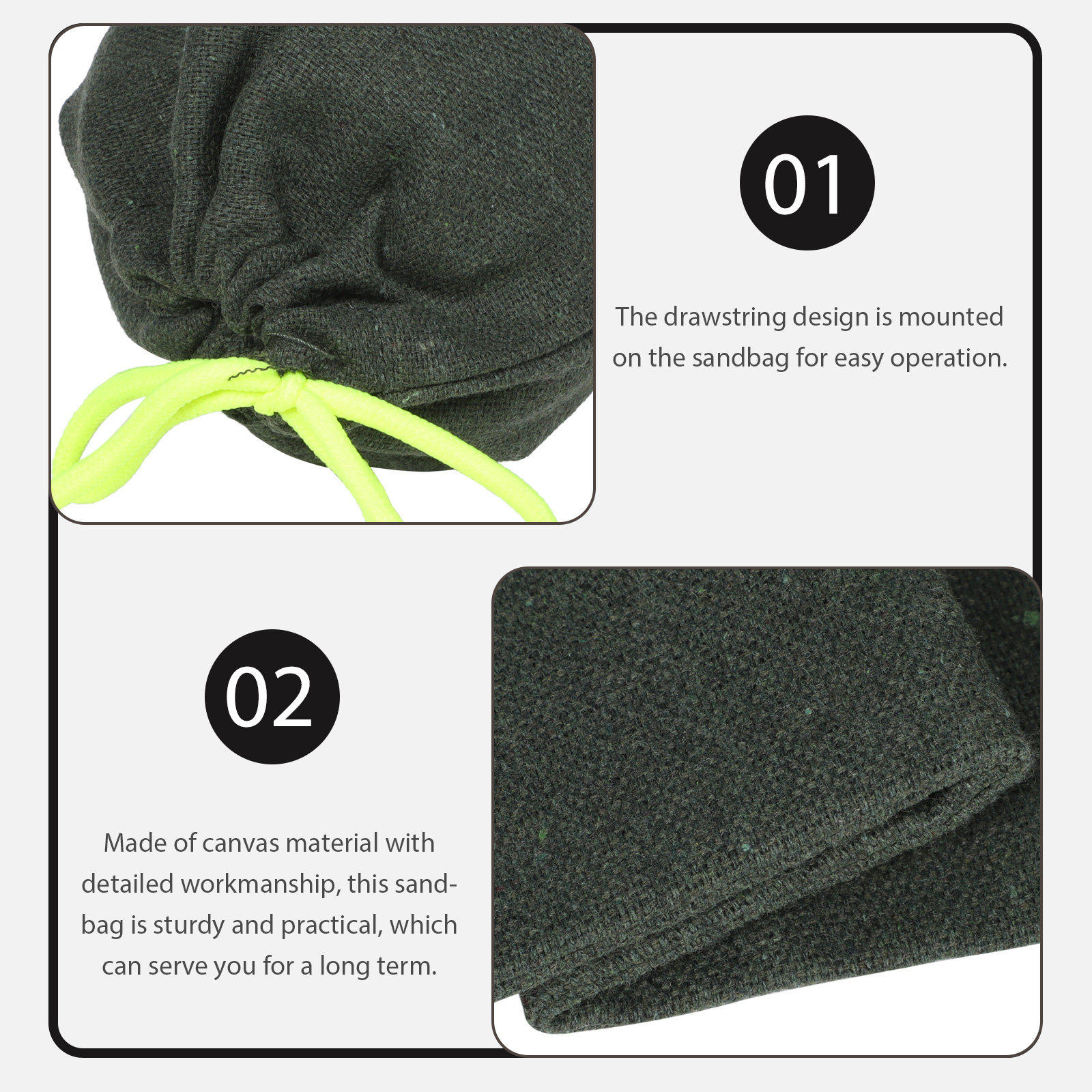 2Pcs Flood Barrier Sandbags Dr - Flood Barrier Bag avis et prix