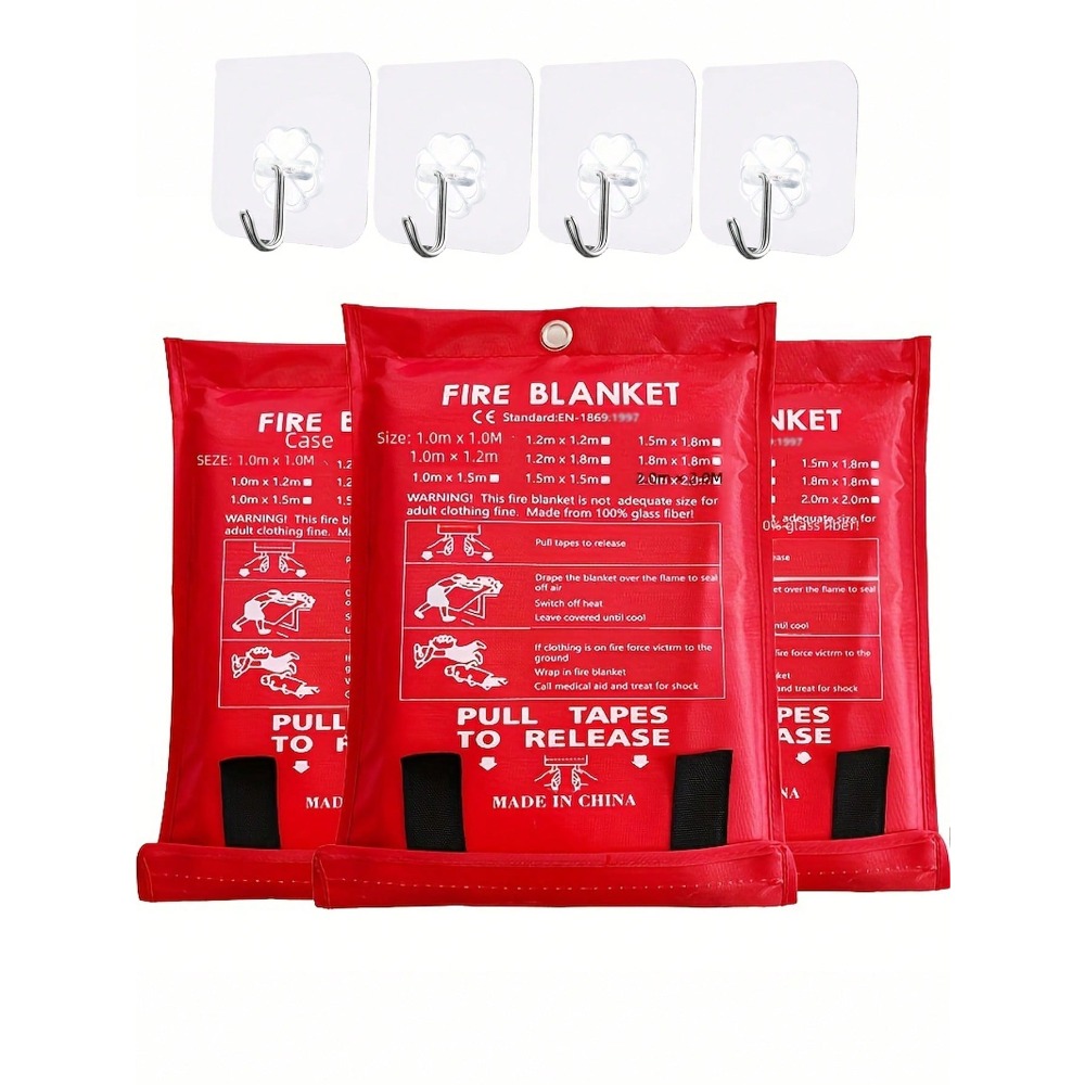 Fire Blanket 39.37 X 39.37 Inc - Fire Blanket Kitchen avis et prix