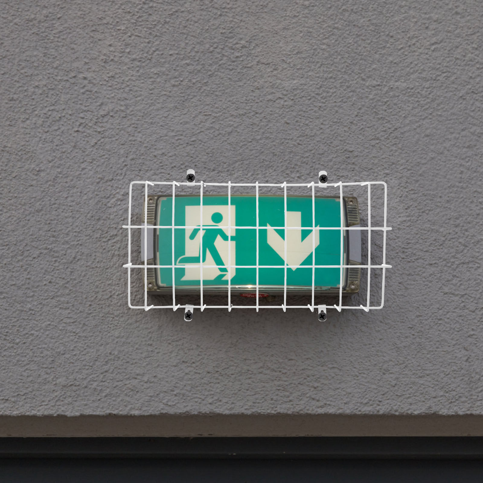Exit Sign Protective Guard Sta - Emergency Exit Sign avis et prix
