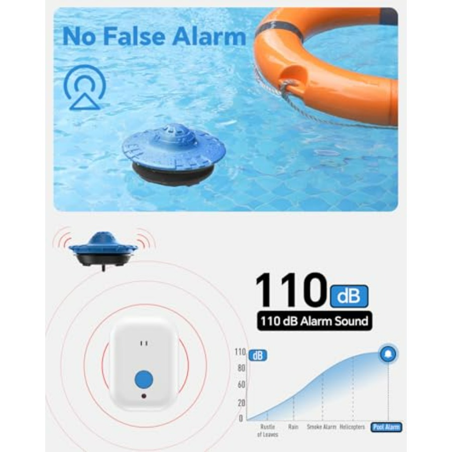 Pool Alarm for inground above  - Pool Alarm Float avis et prix