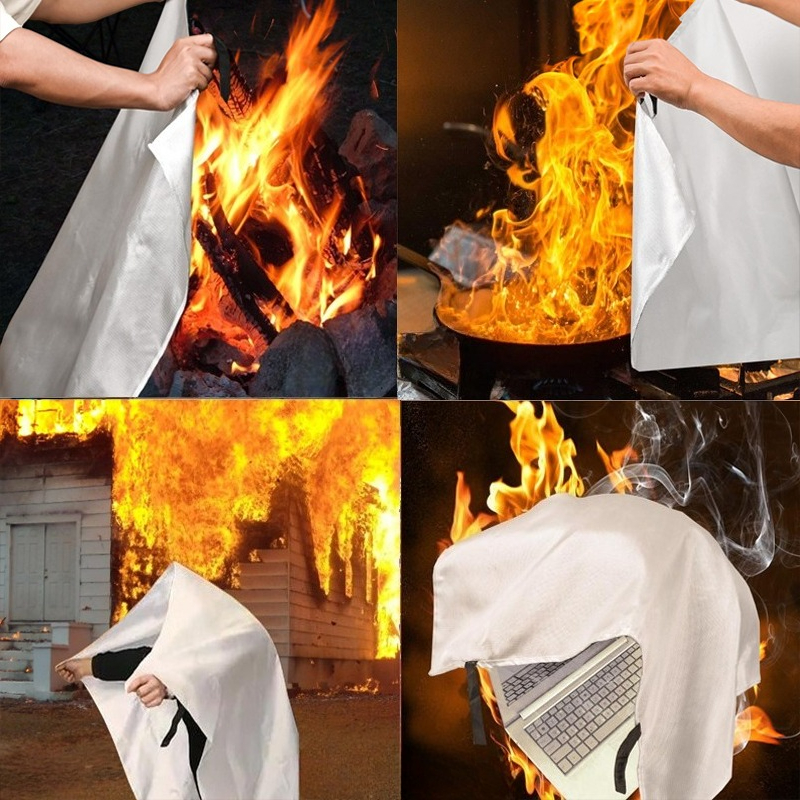 1pcs Fire Blanket Emergency Fi - Fire Blanket Kitchen avis et prix
