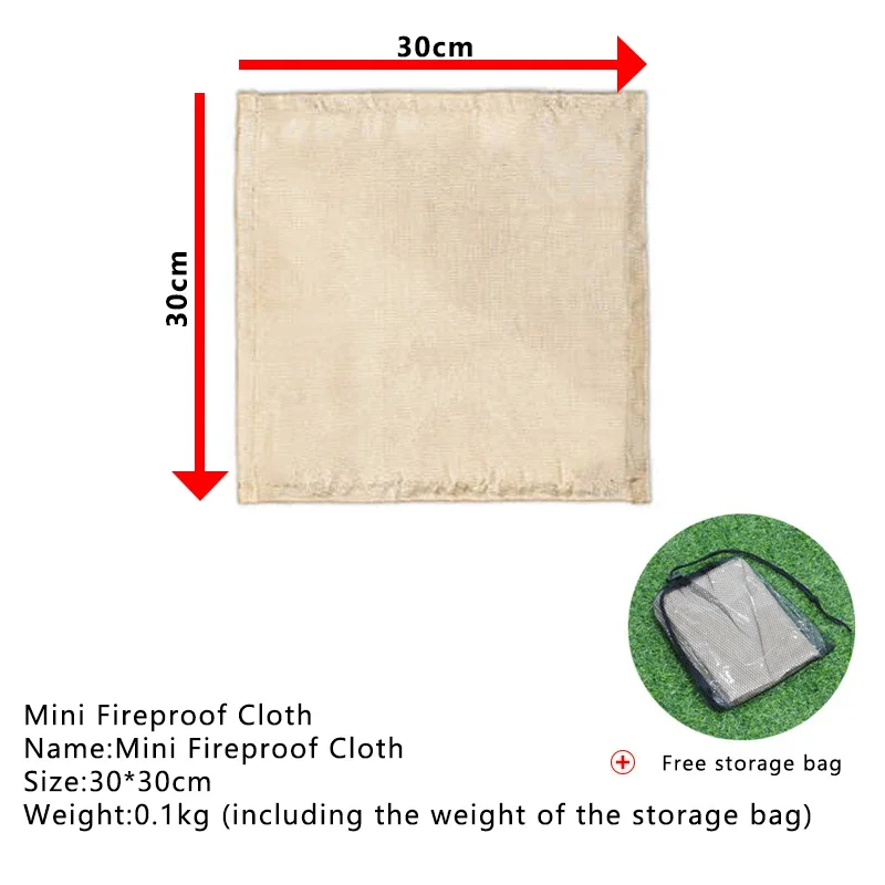 Outdoor Camping Fireproof Clot - Fire Blanket Kitchen avis et prix