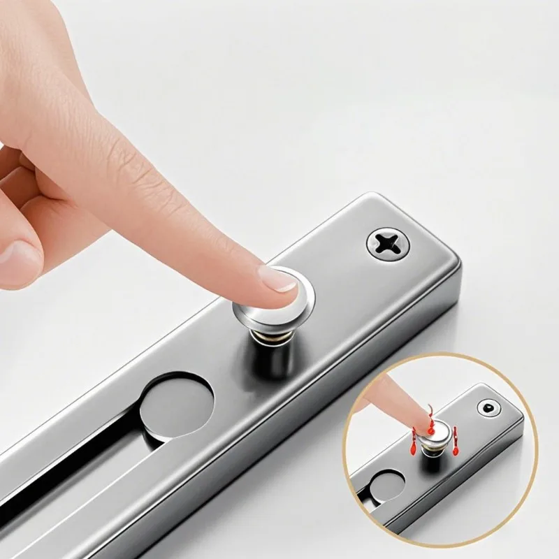 No Drill Stainless Steel Secur - Security Chain Door avis et prix