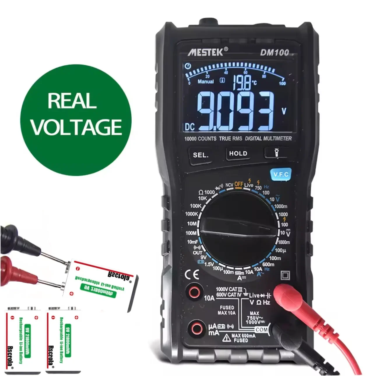 Long-Lasting 9V Rechargeable L - Smoke Detector Interconnected avis et prix