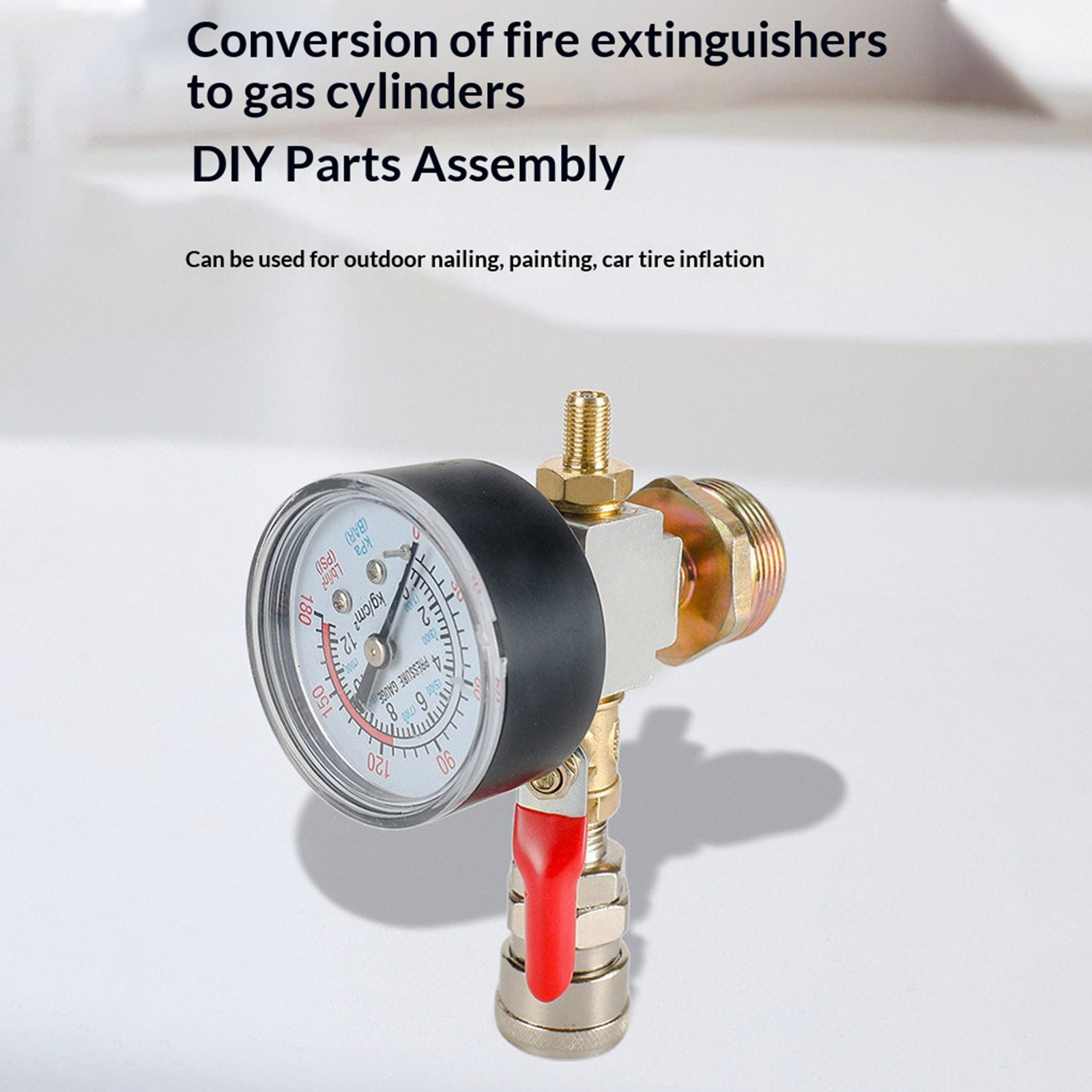 Small Air Tank Pressures Adapt - Fire Extinguisher Small avis et prix