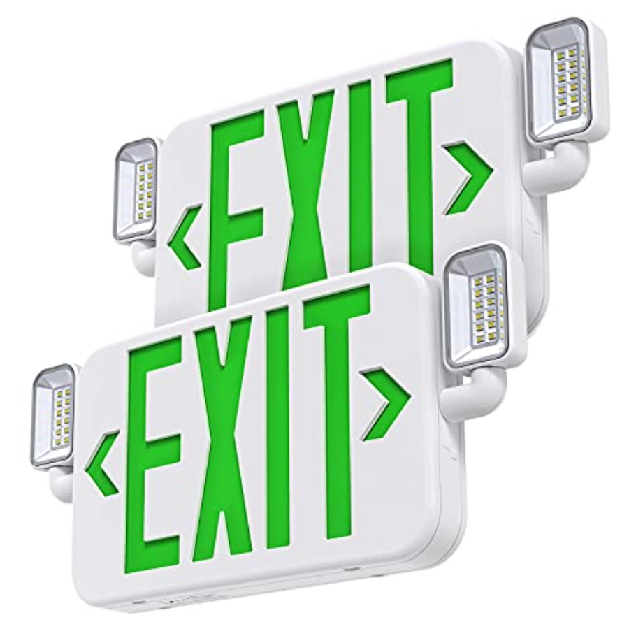 Led Combo Emergency Exit Sign  - Emergency Exit Sign avis et prix
