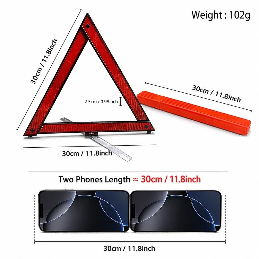 Car Tripod Folded Stop Sign Re - Emergency Exit Sign avis et prix