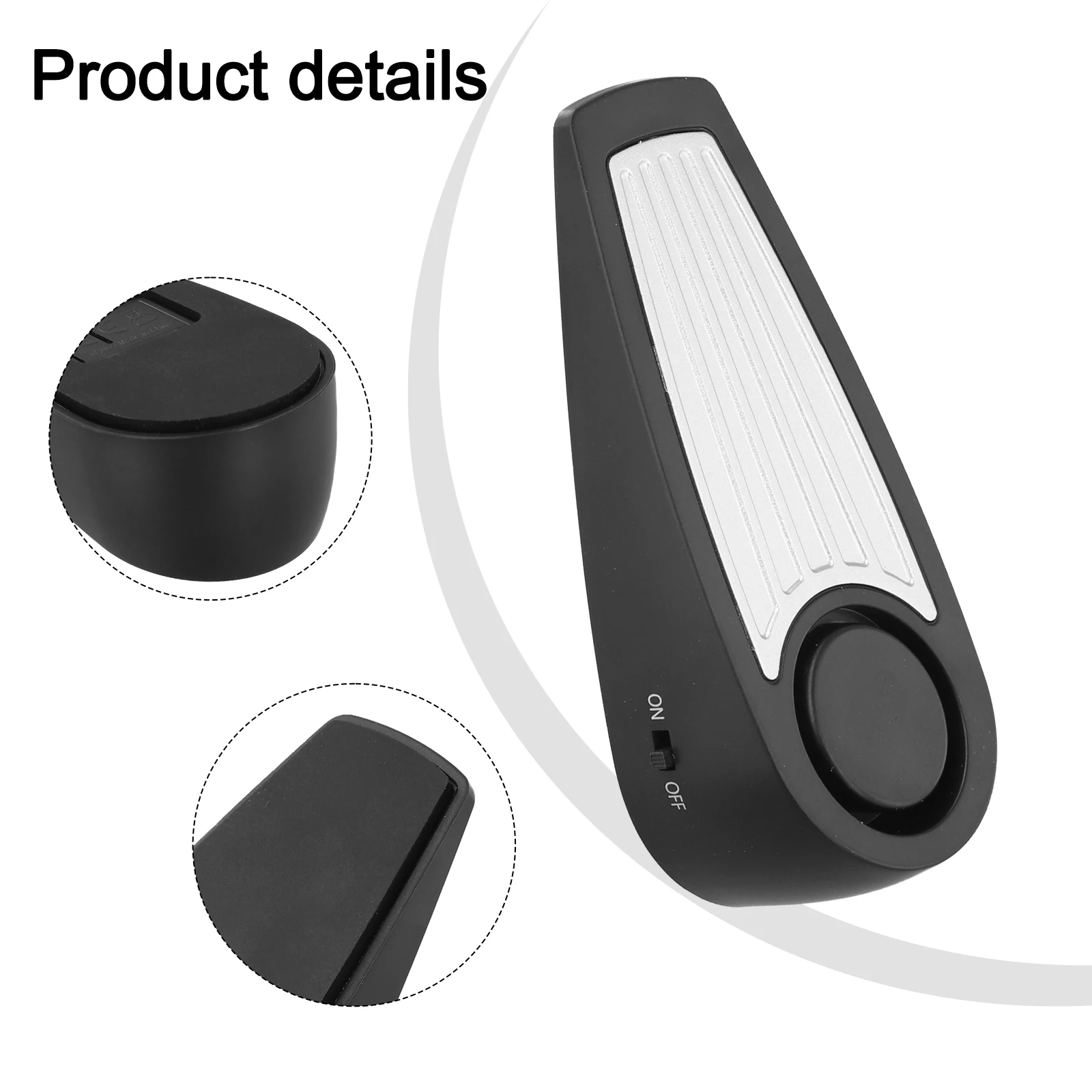 Alarm White Portable Doorstop  - Door Stop Alarm avis et prix