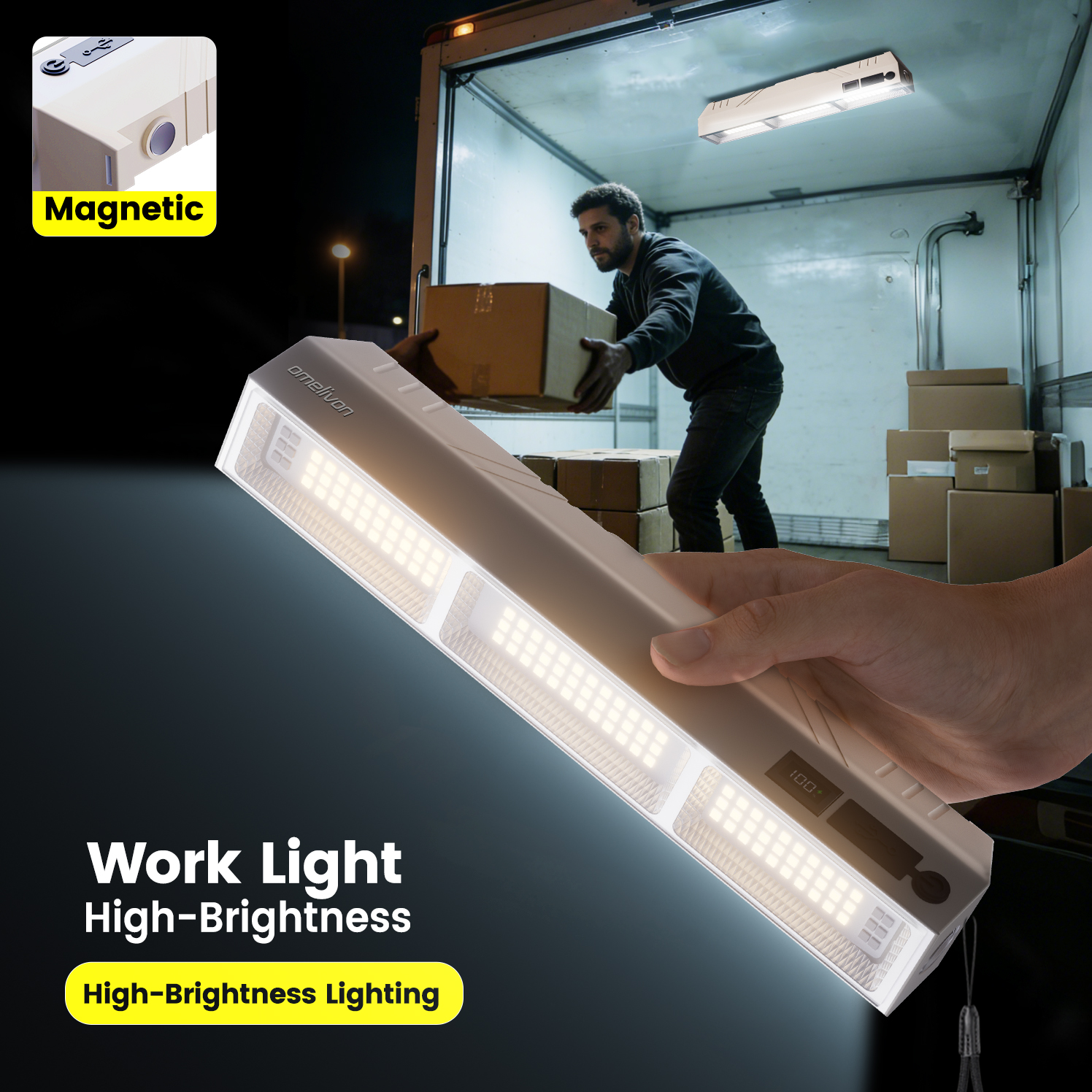 Short Portable Magnetic Lanyar - Power Outage Light avis et prix