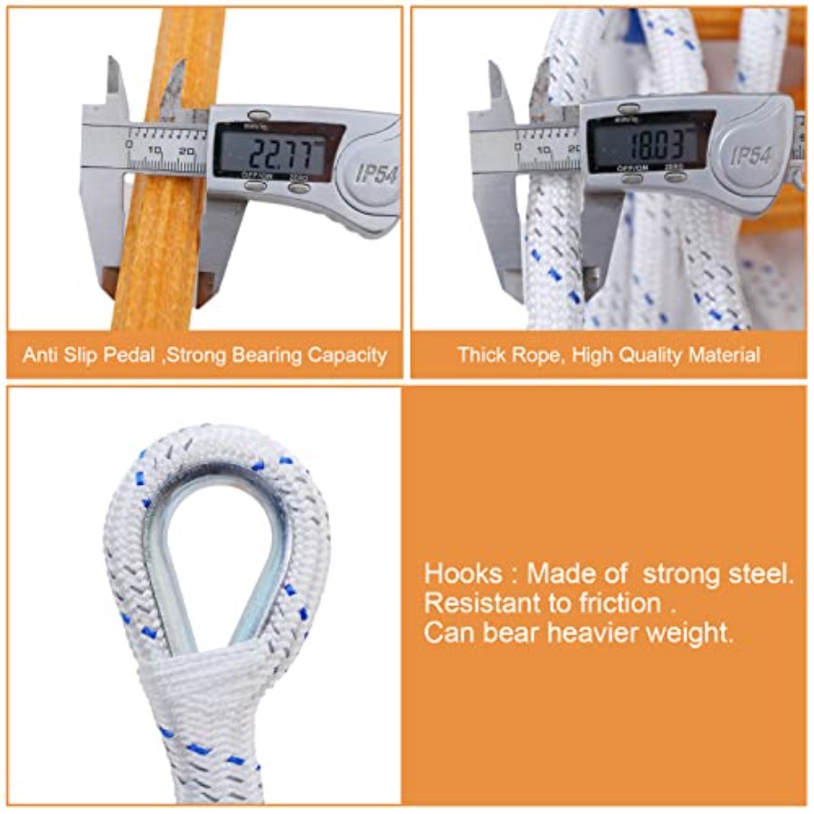 Rope Ladder, 49 Feet Emergency - Fire Escape Ladder avis et prix