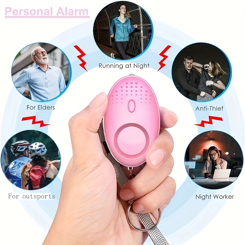 130dB Personal Safety Alarm wi - Personal Alarm Keychain avis et prix