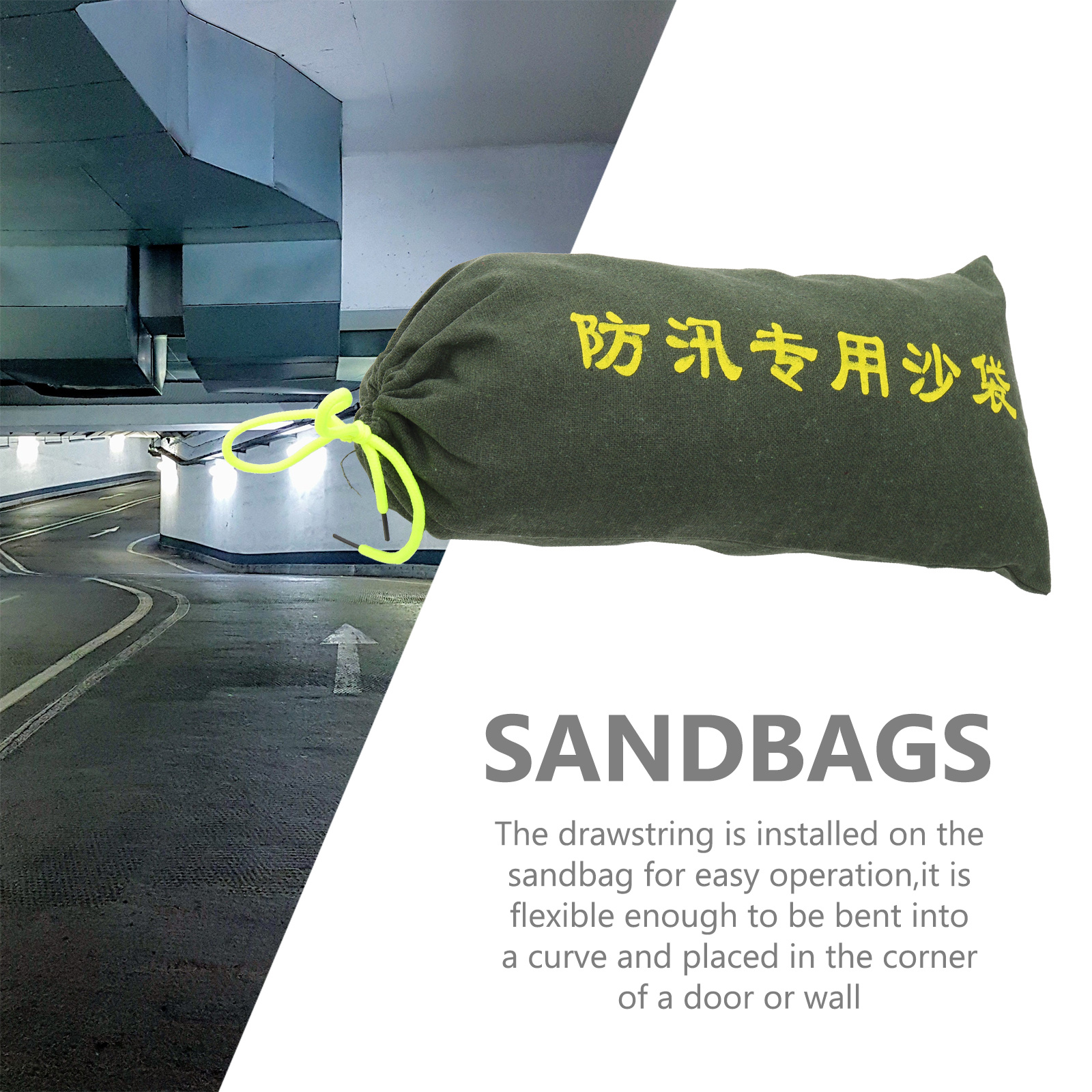 3pcs Empty Sandbag For Flood B - Flood Barrier Bag avis et prix