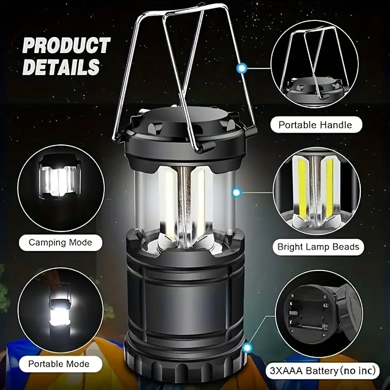 LED Camping Lantern Portable B - Power Outage Light avis et prix
