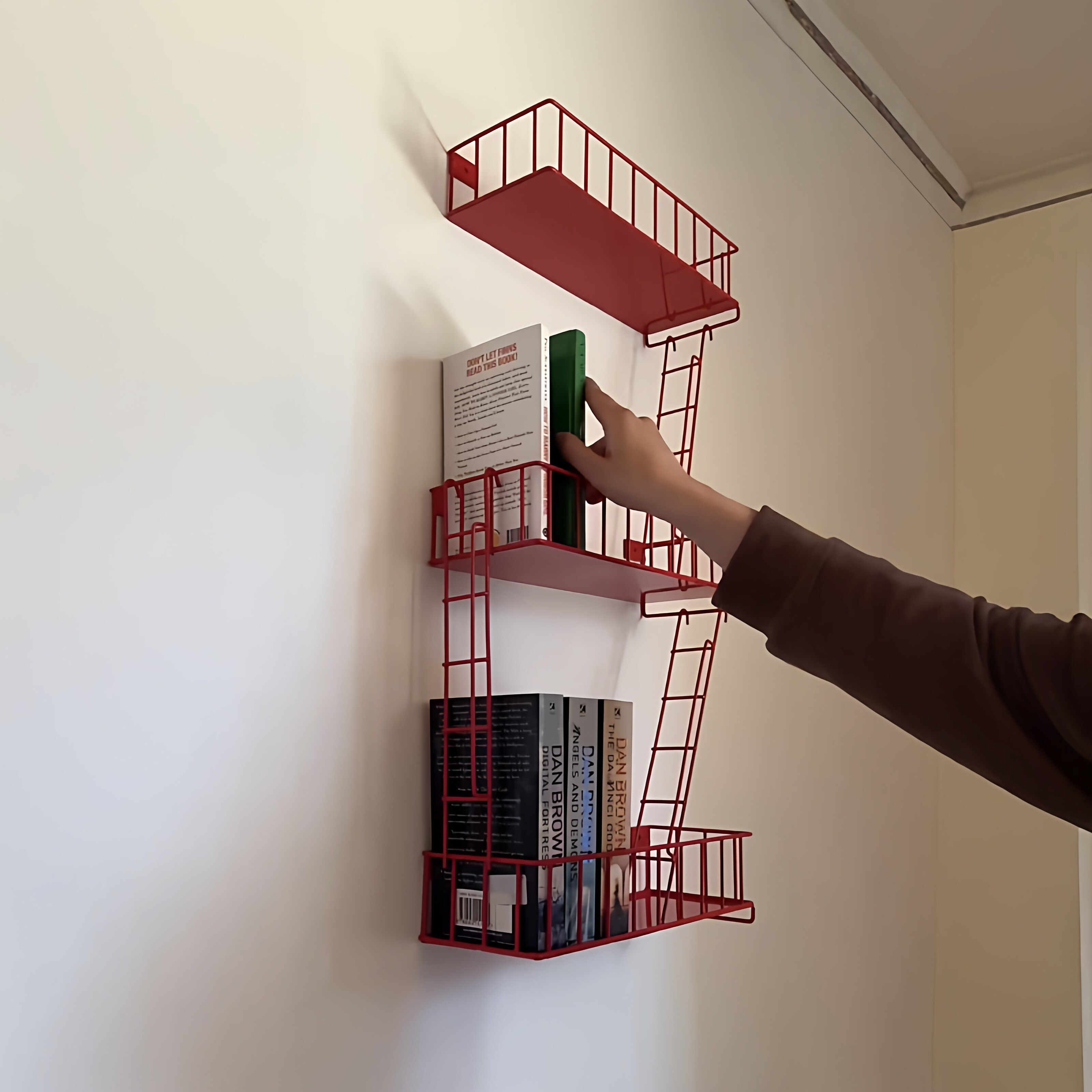 Fire Escape Wall Shelf, 3-Tier - Fire Escape Ladder avis et prix