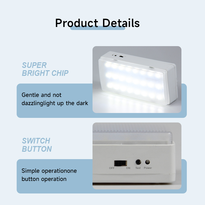 Wall-mounted Emergency Light P - Power Outage Light avis et prix