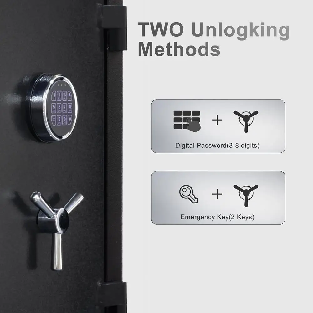 1400°F Fire-Resistant Pistol S - Fire Safe Document avis et prix