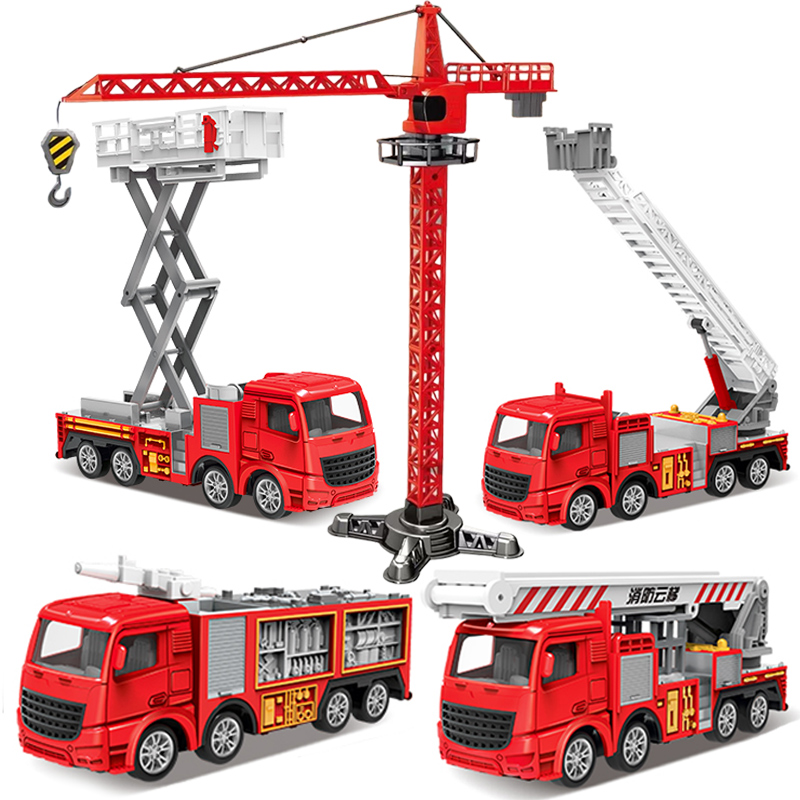 1:55 Diecast Fire Truck Model  - Fire Escape Ladder avis et prix