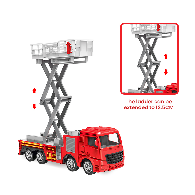 1:55 Diecast Fire Truck Model  - Fire Escape Ladder avis et prix