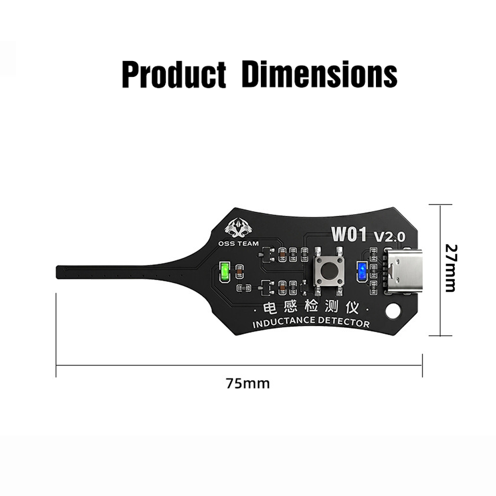 W01 Inductor Detector Tool Mot - Co Detector Plug avis et prix