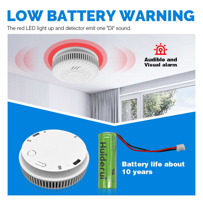 10 Years Battery Powered Hotel - Smoke Detector Interconnected avis et prix