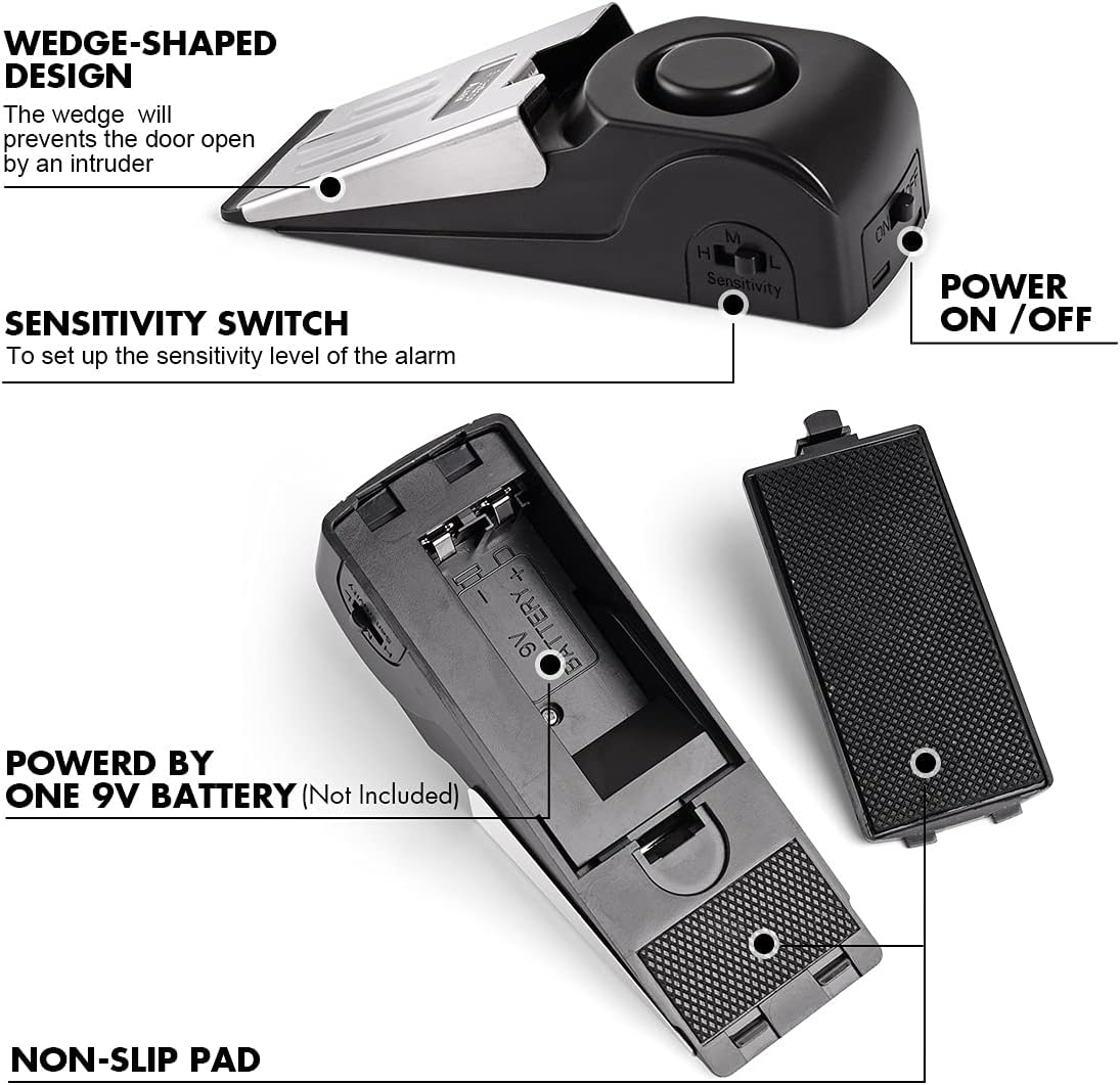 Door Stop Alarm, Door Stopper  - Door Stop Alarm avis et prix