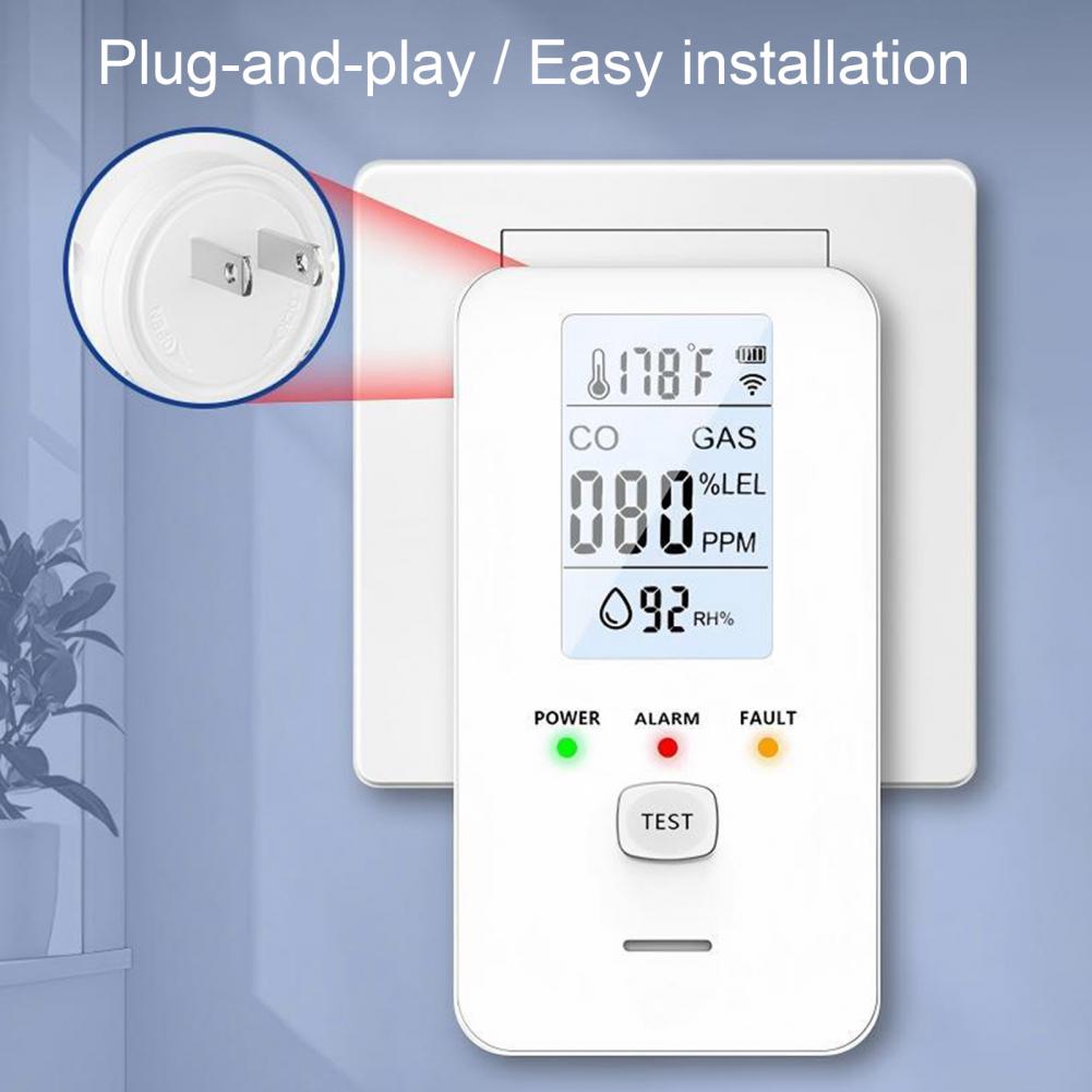 Natural Gas & Carbon Monoxide  - Co Detector Plug avis et prix