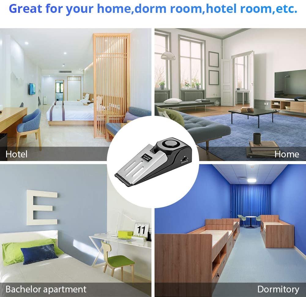 1Pc Door Stopper Alarm Portabl - Door Stop Alarm avis et prix
