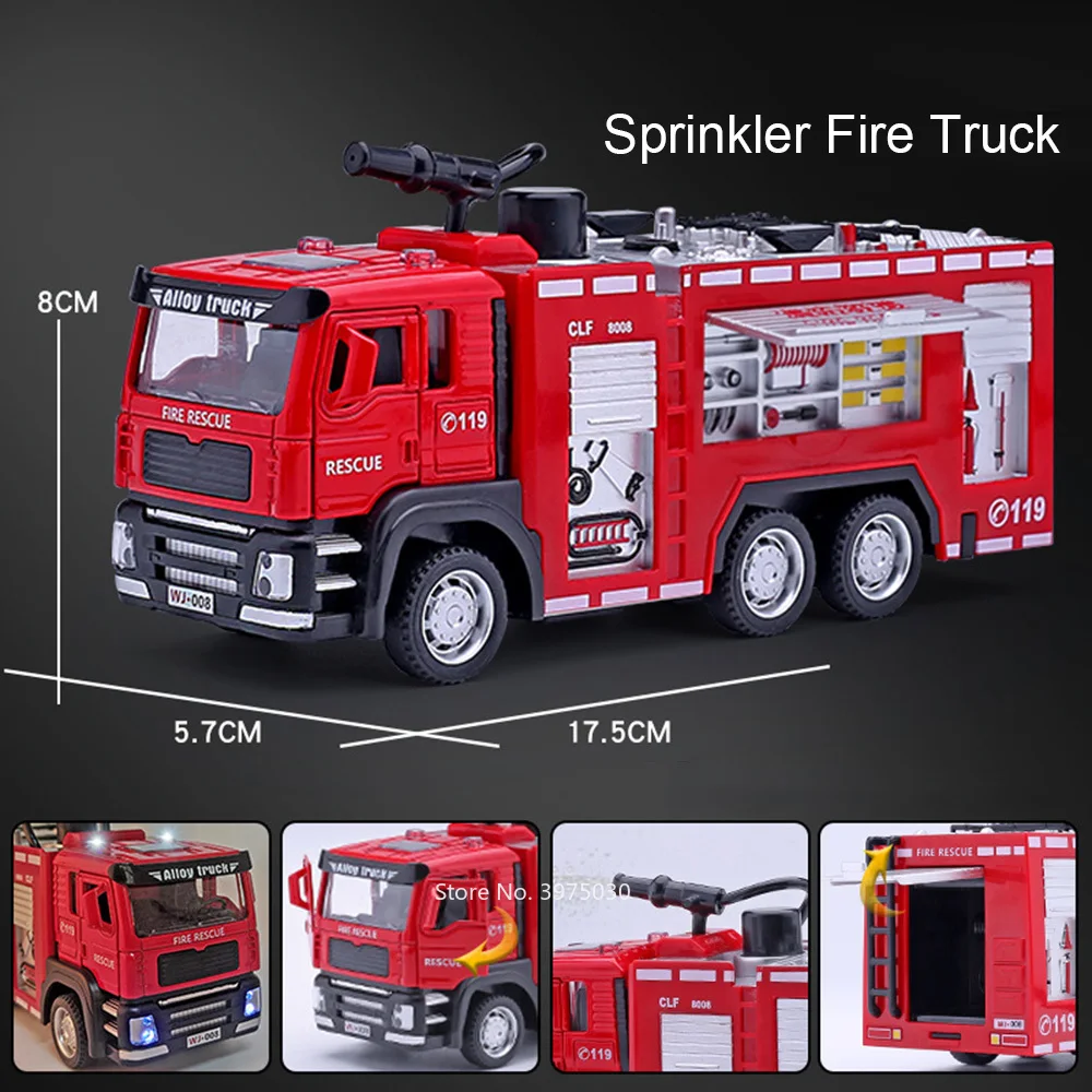 1/32 Fire Engine Car Toy Model - Fire Escape Ladder avis et prix