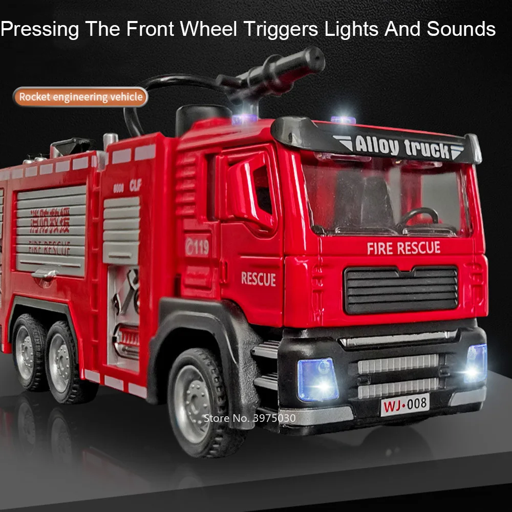 1/32 Fire Engine Car Toy Model - Fire Escape Ladder avis et prix