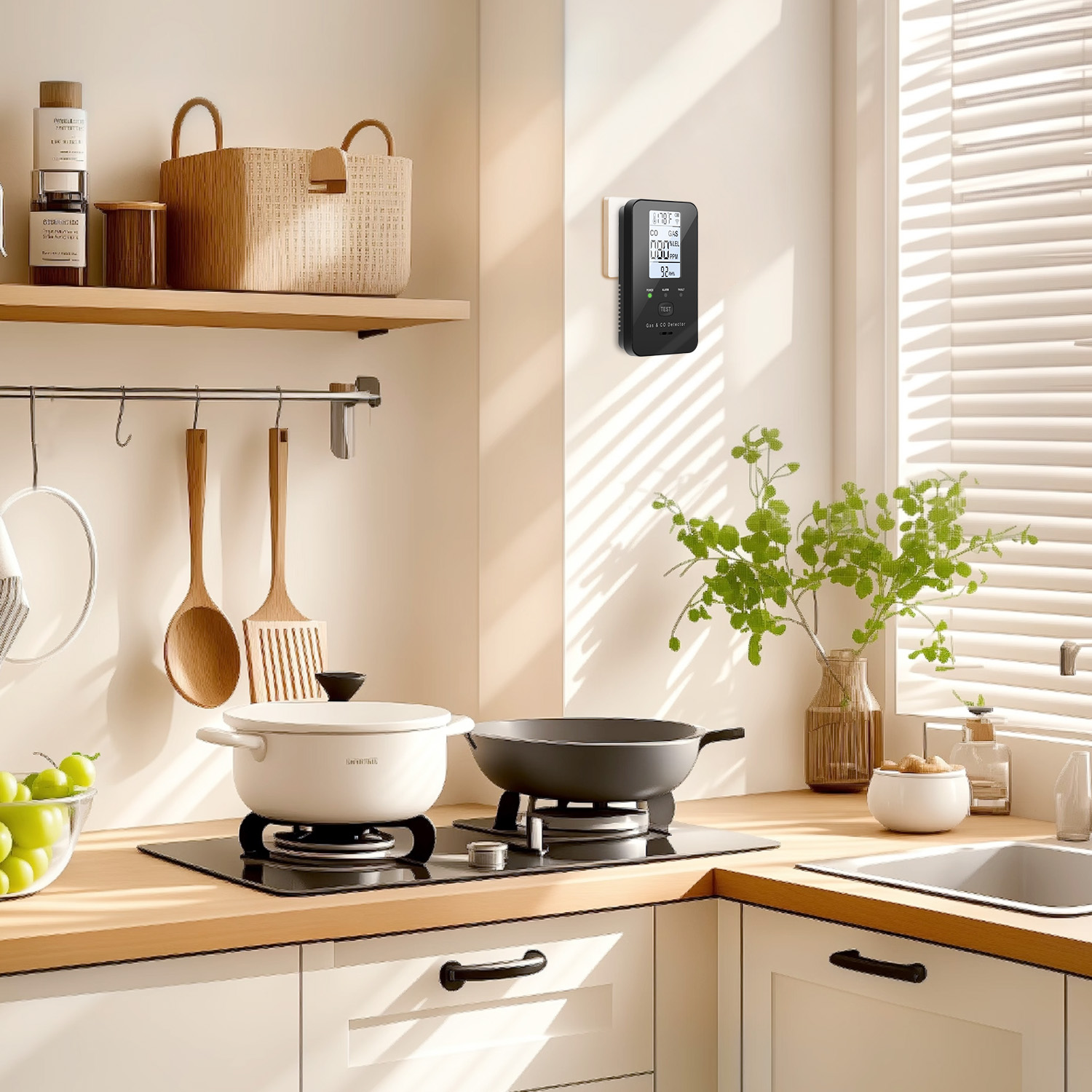 Natural Gas & Carbon Monoxide  - Co Detector Plug avis et prix