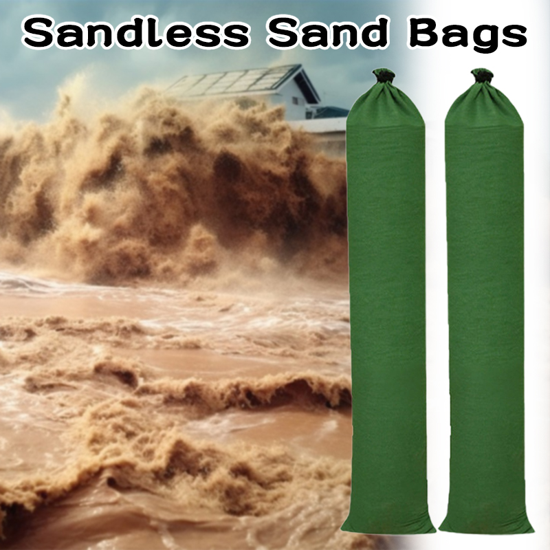 2 Pcs Sandless Sand Bags Anti  - Flood Barrier Bag avis et prix