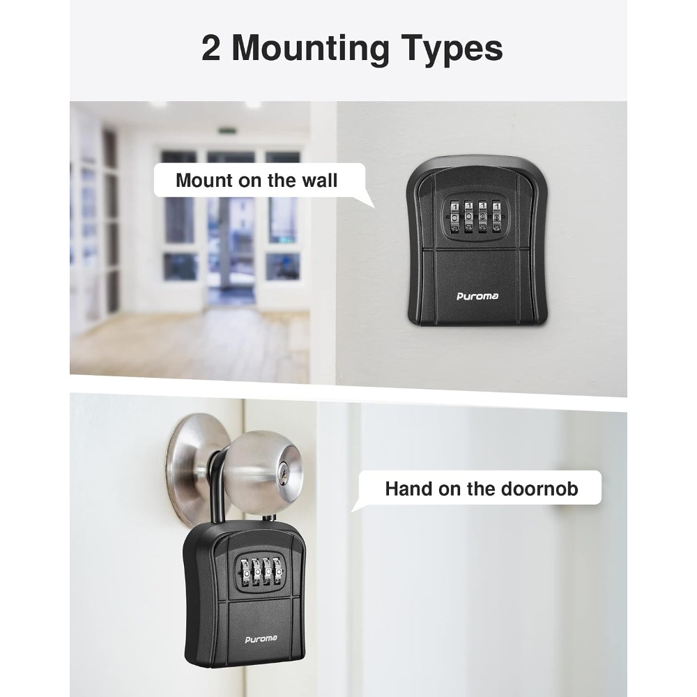 Key Lock Box, Portable Combina - Lockbox Key Secure avis et prix