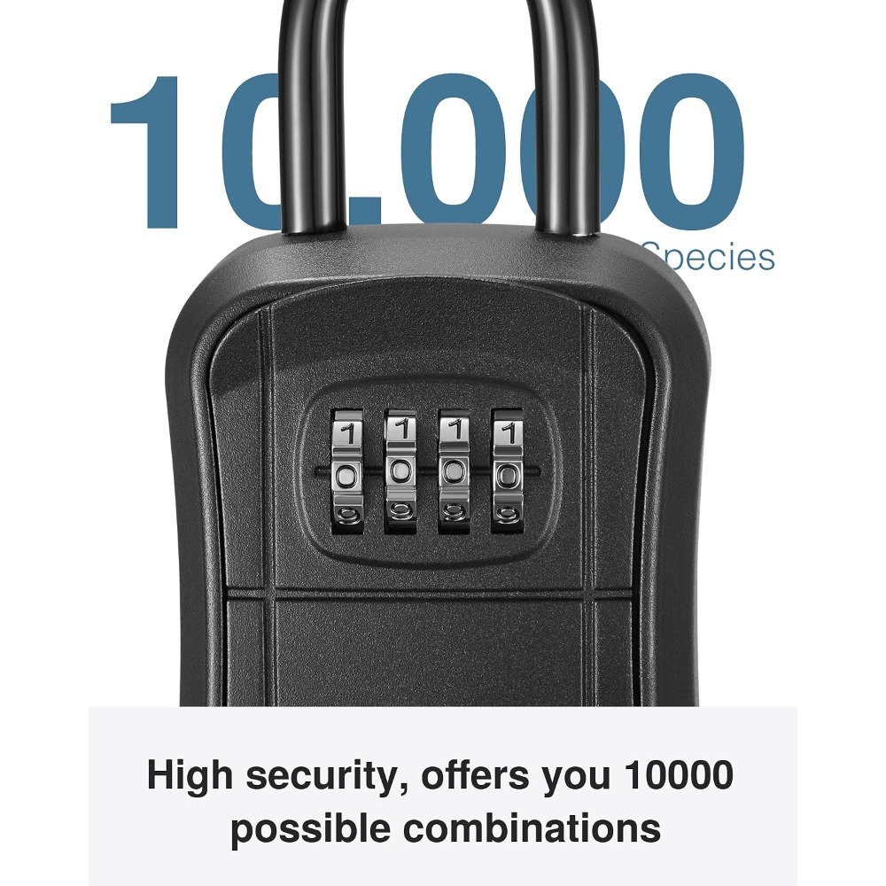 Key Lock Box, Portable Combina - Lockbox Key Secure avis et prix