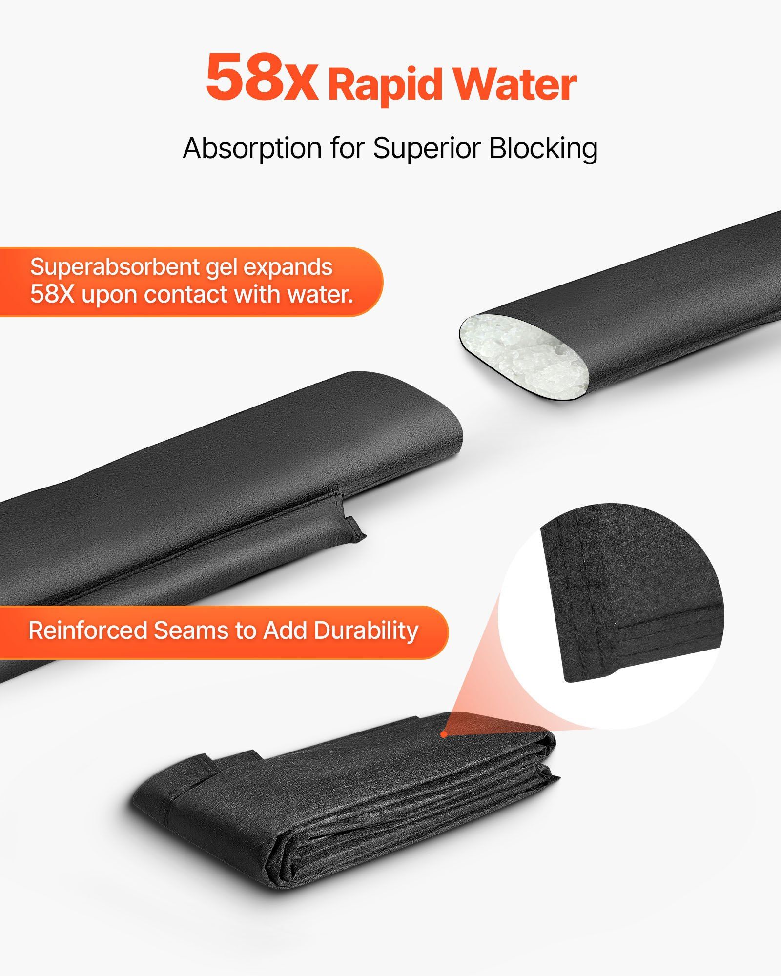 Flood Barrier, 8 Pack, 10 x 0. - Flood Barrier Bag avis et prix