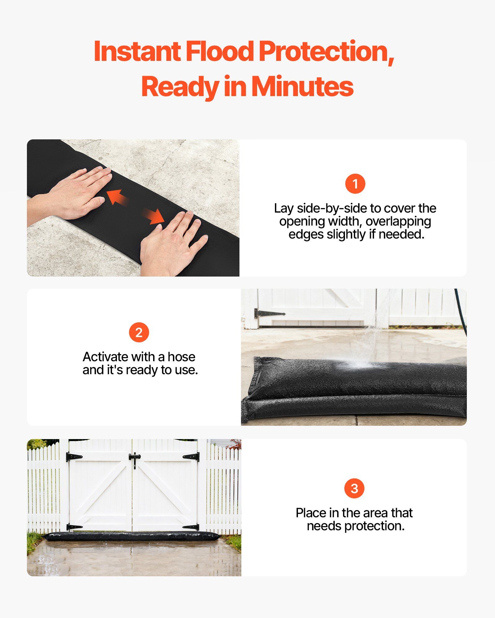 Flood Barrier, 8 Pack, 10 x 0. - Flood Barrier Bag avis et prix