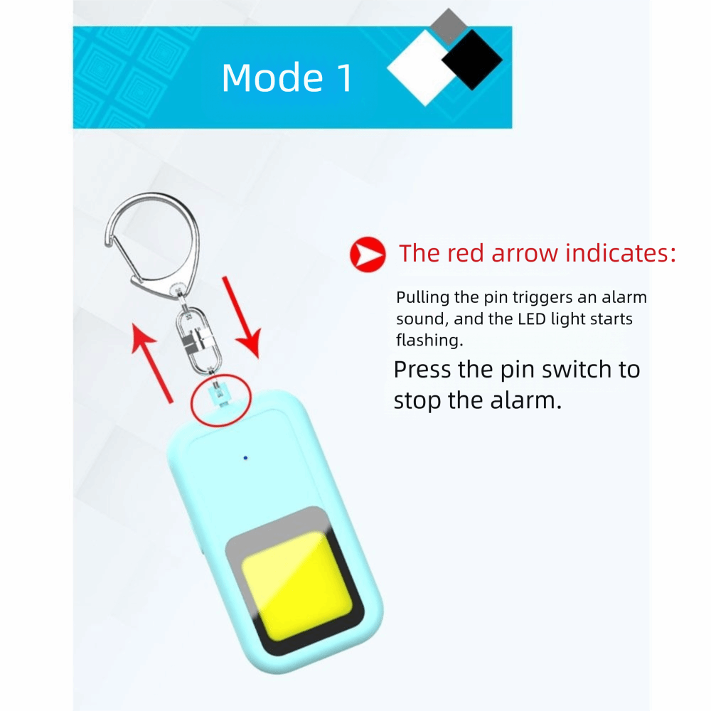 130 DB Safe Sound Personal Ala - Personal Alarm Keychain avis et prix
