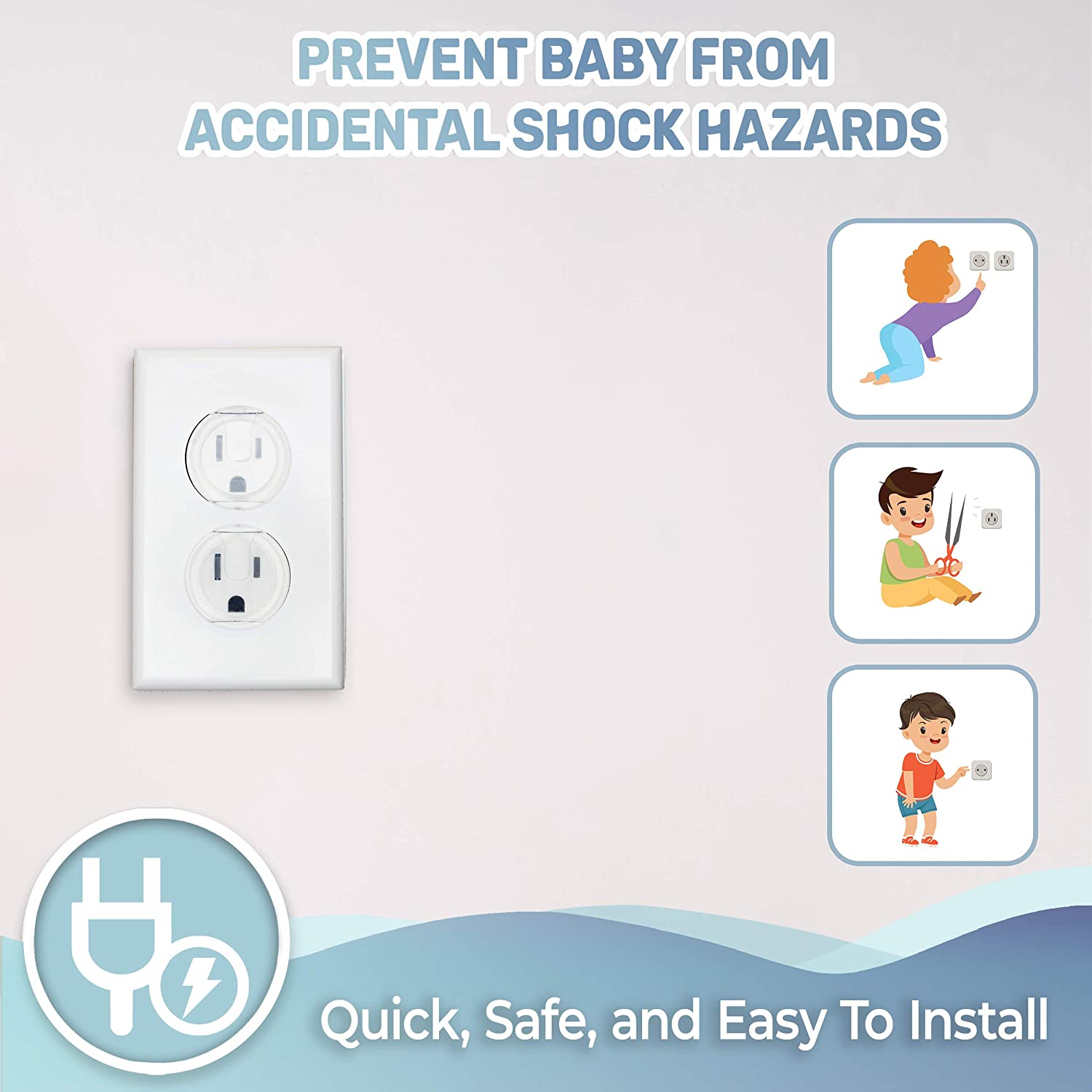 10pcs Outlet Covers, American  - Outlet Cover Baby avis et prix