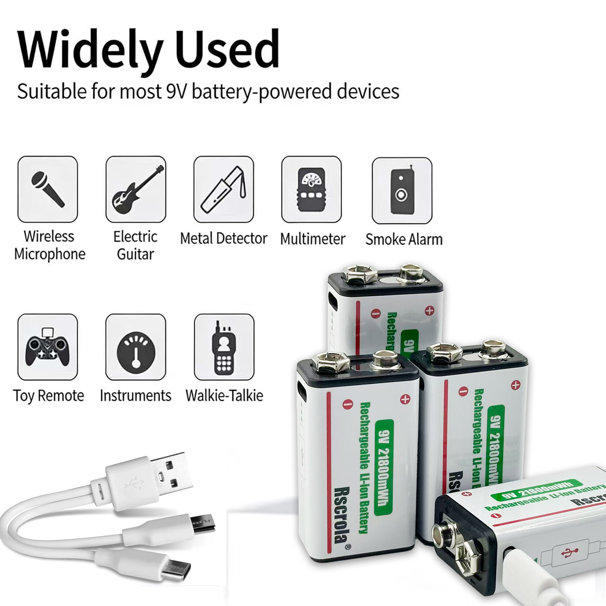 Long-Lasting 9V Lithium ion Re - Smoke Detector Interconnected avis et prix