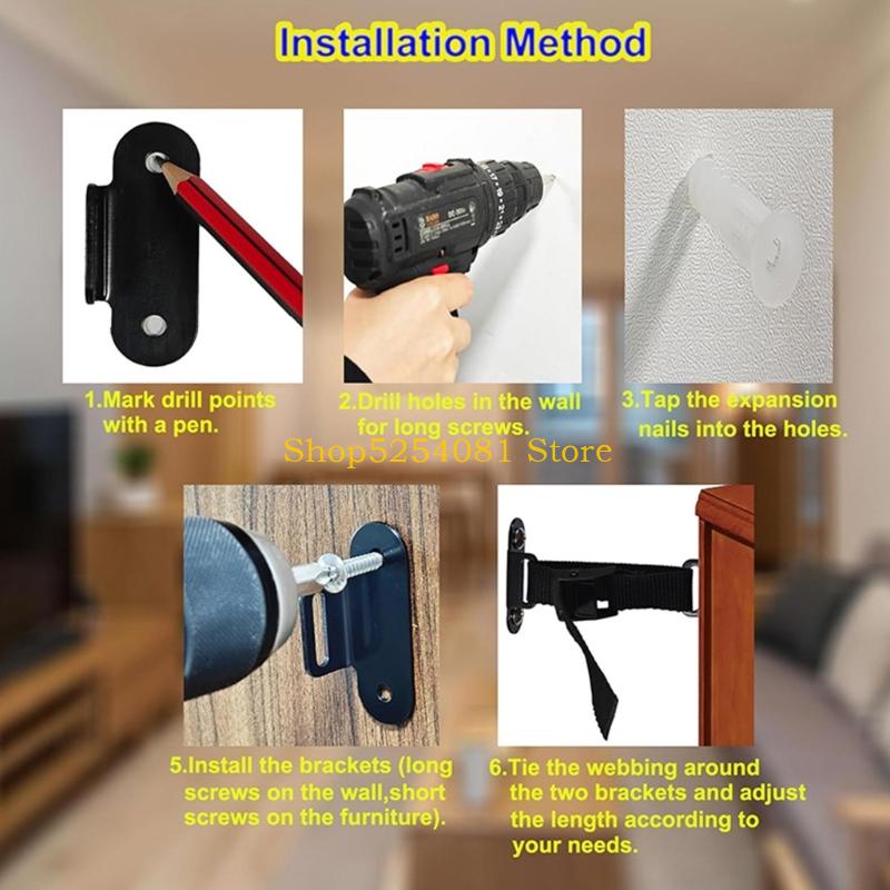 AXYC Anti Fall Stabilizing Str - Earthquake Anchor Strap avis et prix