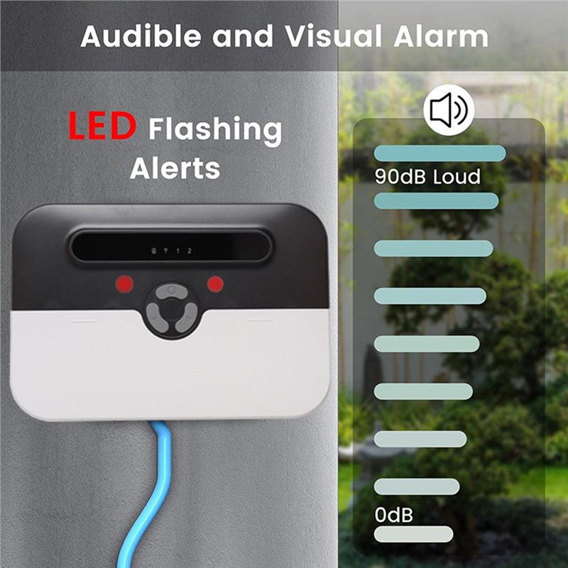 A05E-Smart Wifi Water Level Al - Water Alarm Sensor avis et prix